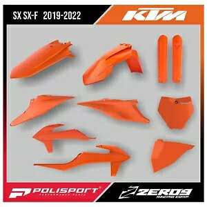 KTM �v���X�`�b�N�L�b�g SX SX-F XC XC-F 2019-2022 �t�H�[�N�K�[�h�I�����W���t�� KTM PLASTICS KIT SX SX-F XC XC-F 2019-2022 INCLUDES FORK GUARDS ORANGE