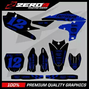 �J�X�^�� MX �O���t�B�b�N�X �L�b�g: ���}�n YZ YZF WR WRF 125 - 450 - FAST/H �u���b�N/�u���[ Custom MX Graphics Kit: YAMAHA YZ YZF WR WRF 125 - 450 - FAST/H BLACK/BLUE �y���s�A���i�z