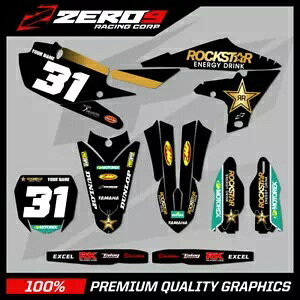 �J�X�^�� MX �O���t�B�b�N�X �L�b�g: ���}�n YZ YZF 125 - 450 ���g�N���X �O���t�B�b�N�X ���b�N�X�^�[ 22 CUSTOM MX GRAPHICS KIT : YAMAHA YZ YZF 125 - 450 MOTOCROSS GRAPHICS ROCKSTAR 22 �y���s�A���i�z