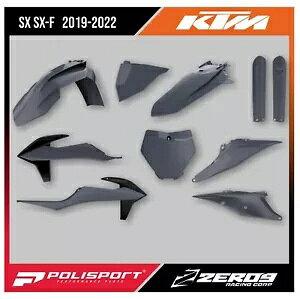 KTM �v���X�`�b�N�L�b�g SX SX-F XC XC-F 2019-2022 �t�H�[�N�K�[�h�t�� �i���h�O���[ KTM PLASTICS KIT SX SX-F XC XC-F 2019-2022 INCLUDES FORK GUARDS NARDO GREY