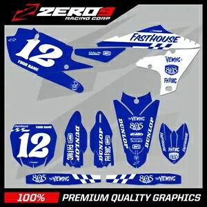 �J�X�^�� MX �O���t�B�b�N�X �L�b�g: ���}�n YZ YZF WR WRF 125 - 450 - FAST/H �u���[/�z���C�g Custom MX Graphics Kit: YAMAHA YZ YZF WR WRF 125 - 450 - FAST/H BLUE/WHITE