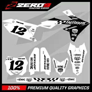 �J�X�^�� MX �O���t�B�b�N�X �L�b�g: SUZUKI RM RMZ 125 - 450 - FAST/H �z���C�g/�u���b�N Custom MX Graphics Kit: SUZUKI RM RMZ 125 - 450 - FAST/H WHITE/BLACK �y���s�A���i�z