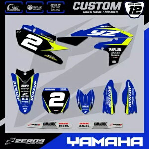 ���}�n ���g�N���X �O���t�B�b�N �J�X�^�� MX �O���t�B�b�N �f�J�[�� �L�b�g YZ YZF �v���C�� �u���[/�C�G���[ YAMAHA MOTOCROSS GRAPHICS CUSTOM MX GRAPHICS DECAL KIT YZ YZF PRIME BLU/YEL �y���s�A���i�z