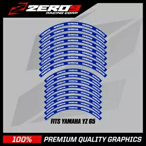 }n  fJ[ YZ 85 19 C` / 16 C` rbO zC[ MX gNX OtBbNX BLU / WHI YAMAHA Rim Decals YZ 85 19" / 16" Big Wheel MX Motocross Graphics BLU / WHI