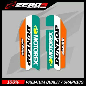 KTM SX 85 2006 - 2012 gNX MX OtBbN tH[N K[h fJ[ RA / IW KTM SX 85 2006 - 2012 MOTOCROSS MX GRAPHICS FORK GUARD DECAL CORE / ORANGE
