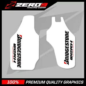 z_ CR CRF 125 250 450 tH[NfJ[ gNXOtBbNX MX JXg[z_ HONDA CR CRF 125 250 450 LOWER FORK DECAL MOTOCROSS GRAPHICS MX CASTROL HONDA