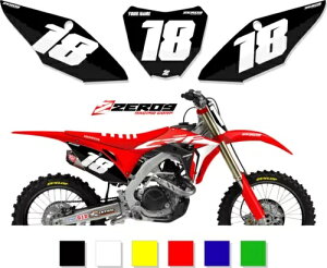 �J�X�^�� MX �i���o�[�v���[�g / �w�i: Honda CR CRF 80cc - 450cc COMP Custom MX Number Plates / Backgrounds: Honda CR CRF 80cc - 450cc COMP �y���s�A���i�z
