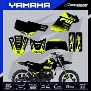 }n PW 50 OtBbNXLbg s[EB[ fJ[ ~j oCN XebJ[ ubN BLK/YEL-F YAMAHA PW 50 GRAPHICS KIT PEEWEE DECAL MINI BIKE STICKER BLOK BLK/YEL-F