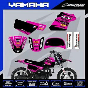 }n PW 50 OtBbNXLbg s[EB[ fJ[ ~j oCN XebJ[ M/~N PNK YAMAHA PW 50 GRAPHICS KIT PEEWEE DECAL MINI BIKE STICKER M/MILK PNK