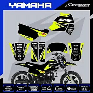 }n PW 50 OtBbN Lbg s[EB[ fJ[ ~j oCN XebJ[ [T[ BLK/CG[ YAMAHA PW 50 GRAPHICS KIT PEEWEE DECAL MINI BIKE STICKER RACER BLK/YEL