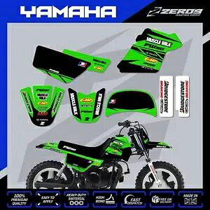 }n PW 50 OtBbNLbg s[EB[ fJ[ ~j oCN XebJ[ M/~N GRN YAMAHA PW 50 GRAPHICS KIT PEEWEE DECAL MINI BIKE STICKER M/MILK GRN
