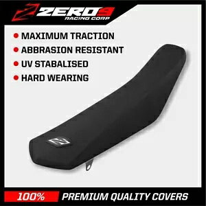 }n YZ Obp[ V[gJo[: YZ125 2022-2024 YZ250 2022-2024 ubN Yamaha YZ Gripper Seat Cover: YZ125 2022-2024 YZ250 2022-2024 BLACK