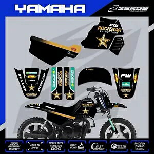 }n PW 50 OtBbNLbg s[EB[ fJ[ ~j oCN XebJ[ bNX^[ 22 YAMAHA PW 50 GRAPHICS KIT PEEWEE DECAL MINI BIKE STICKER ROCKSTAR 22