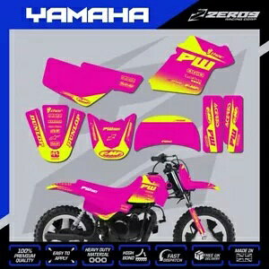 }n PW 50 OtBbNX Lbg s[EB[ fJ[ ~j oCN XebJ[ ubN PNK/YEL-F YAMAHA PW 50 GRAPHICS KIT PEEWEE DECAL MINI BIKE STICKER BLOK PNK/YEL-F