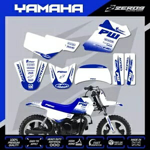 }n PW 50 OtBbN Lbg s[EB[ fJ[ ~j oCN XebJ[ ubN WHI/BLU YAMAHA PW 50 GRAPHICS KIT PEEWEE DECAL MINI BIKE STICKER BLOK WHI/BLU