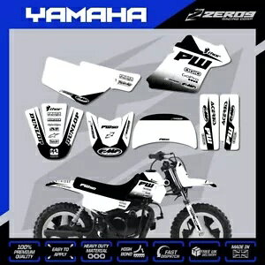 }n PW 50 OtBbNXLbg s[EB[ fJ[ ~j oCN XebJ[ ubN WHI/BLK YAMAHA PW 50 GRAPHICS KIT PEEWEE DECAL MINI BIKE STICKER BLOK WHI/BLK