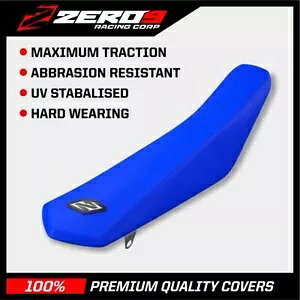 }n YZ Obp[ V[gJo[: YZ125 2022-2024 YZ250 2022-2024 u[ Yamaha YZ Gripper Seat Cover: YZ125 2022-2024 YZ250 2022-2024 BLUE