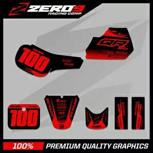 �z���_ QR 50 ���g�N���X�O���t�B�b�N�X MX �O���t�B�b�N�X�L�b�g �u���b�N BLK/���b�h HONDA QR 50 MOTOCROSS GRAPHICS MX GRAPHICS KIT BLOCK BLK/RED �y���s�A���i�z