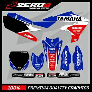 }n gNX OtBbNX Lbg MX fJ[ : YZ YZF 65 85 125 250 450 f^ u[/bh YAMAHA MOTOCROSS GRAPHICS KIT MX DECALS : YZ YZF 65 85 125 250 450 DELTA BLU/RED