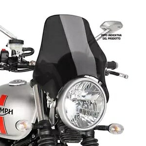 vCOtgXN[wlCLbh z_ CB500 93-04 _[NX[N PUIG WINDSCREEN UNIV. NAKED HONDA CB500 93-04 DARK SMOKE