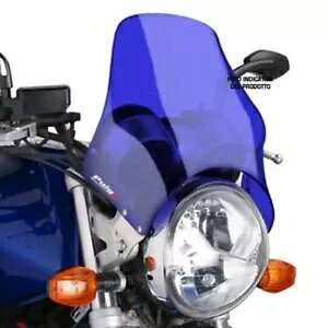 vCOtgXN[wlCLbh z_ CLR 125 VeB tC 98-00 u[ PUIG WINDSCREEN UNIV. NAKED HONDA CLR 125 CITY FLY 98-00 BLUE