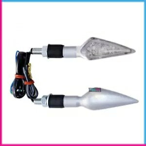 レーシングバイクターンライトMOD。アローロング ヤマハ YZF-R6 2008 シルバー RACINGBIKE TURN LIGHTS MOD. ARROW LONG FOR YAMAHA YZF-R6 2008 SILVER