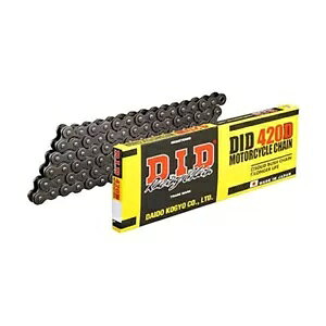 DID Jei S 420 M132-C XYL 110 DR-Z 01/02 NERO/NERO- DID CATENA S 420 M132-C SUZUKI 110 DR-Z 01/02 NERO/NERO-