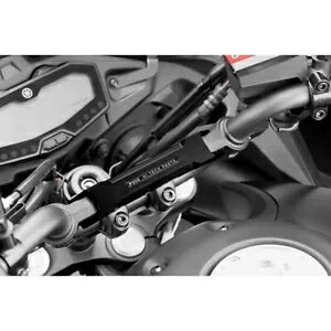 Puig �n���h���o�[�⋭ ���}�n MT-07 700 �g���[�T�[ 2016 - 2017 �u���b�N 9256N PUIG HANDLEBAR REINFORCEMENT FOR YAMAHA MT-07 700 TRACER 2016 - 2017 BLACK 9256N �y���s�A���i�z