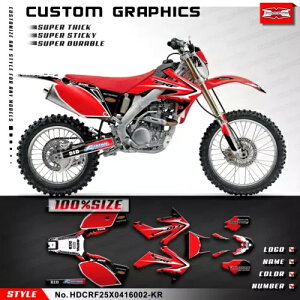 _[goCNhXebJ[OtBbNLbg CRF250X 2004-2016 gNXfJ[p Dirt Bike Waterproof Sticker Graphics Kit for CRF250X 2004-2016 Motocross Decal