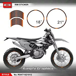 _[goCN e[v 21 x 18 C` JX^ OtBbN XgCv XebJ[ Zbg zC[ fR Dirt Bike Rim Tape 21 x 18 Inches Custom Graphics Stripes Sticker Set Wheel Deco