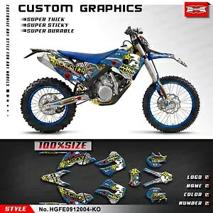 MX �O���t�B�b�N�X�J�X�^���X�e�b�J�[ Husaberg FE FS FX 390 450 570 2009 2010 2011 2012 MX Graphics Custom Sticker for Husaberg FE FS FX 390 450 570 2009 2010 2011 2012 �y���s�A���i�z