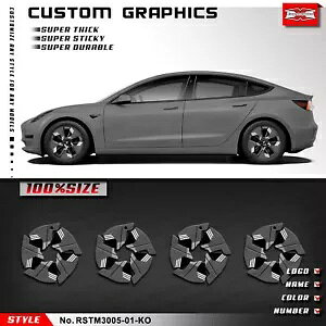 �J�X�^���r�j�[�������e�[�v�r�j�[���h���f�J�[���X�e�b�J�[�e�X�����f�� 3 Custom Vinyl Rim Tape Vinyl Waterproof Decal Sticker for Tesla Model 3 �y���s�A���i�z