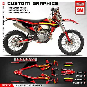 MX OtBbNXfJ[ EXC XCW 150 250 300 350 450 500 2020 2022 2023 bhubN MX Graphics Decals for EXC XCW 150 250 300 350 450 500 2020 2022 2023 Red Black