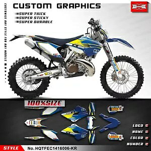 �G���f���[���O���t�B�b�N�L�b�g�I�[�g�o�C�f�J�[�� TE FE TC FC 125-501 2014 2015 2016 Enduro Graphics Kit Motorcycle Decals for TE FE TC FC 125-501 2014 2015 2016 �y���s�A���i�z