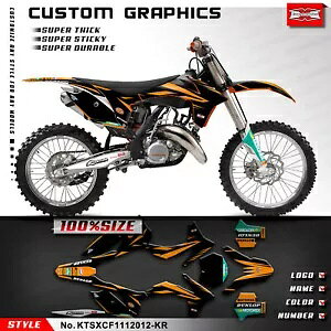 �_�[�g�o�C�N �t���r�j�[�� �J�X�^�� �X�e�b�J�[ �O���t�B�b�N �L�b�g SX SXF XC XCF 2011 2012�p Dirt Bike Full Vinyl Custom Sticker Graphics Kit for SX SXF XC XCF 2011 2012 �y���s�A���i�z