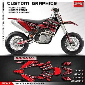 MX hĂ~߃rj[XebJ[fJ[OtBbN SMR 450 2008 2009 2010 MX Waterproof Sunproof Vinyl Stickers Decals Graphics for SMR 450 2008 2009 2010