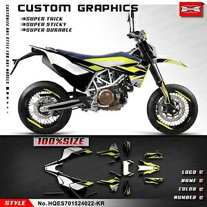 �I�[�g�o�C�O���t�B�b�N�r�j�[���X�e�b�J�[ 701 �G���f���[���X�[�p�[���g 2015-2024 �A�N�Z�T���[ Motorcycle Graphics Vinyl Sticker for 701 Enduro Supermoto 2015-2024 Accessories �y���s�A���i�z
