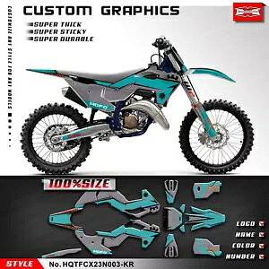���[�V���O�O���t�B�b�N�X�e�b�J�[�Z�b�g TC FC TX FX TE FE 125 250 300 350 450 2023 2024�p Racing Graphics Stickers Set for TC FC TX FX TE FE 125 250 300 350 450 2023 2024 �y���s�A���i�z