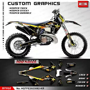 [VOXebJ[I[goCfJ[ TC FC 125 250 350 450 2019-2023 Dekor Racing Sticker Motorcycle Decals for TC FC 125 250 350 450 2019-2023 Dekor