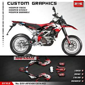 [VO OtBbN XebJ[ V[g AvA SXV 450 550 2006-2013 [XtFAOp Racing Graphics Sticker Sheet for Aprilia SXV 450 550 2006-2013 Race Fairings