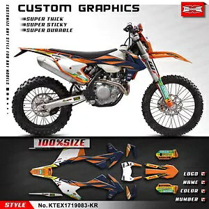 gNXrj[XebJ[fJ[ EXC XCW 2017 2018 2019 hOtBbNp Motocross Vinyl Sticker Decal for EXC XCW 2017 2018 2019 Waterproof Graphics