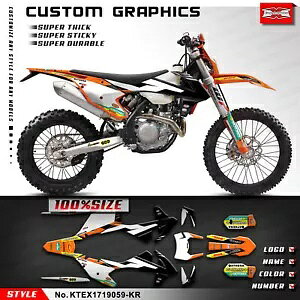 MX ���g�N���X�f�J�[���X�e�b�J�[ EXC XCW 150 250 300 350 450 500 2017 2018 2019�p MX Motocross Decal Sticker for EXC XCW 150 250 300 350 450 500 2017 2018 2019 �y���s�A���i�z