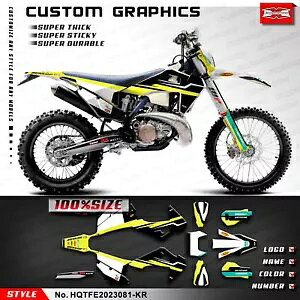 ���[�V���O�O���t�B�b�N�X�I�[�g�o�C�f�J�[���L�b�g TC FC 125 250 350 450 2019-2023 Dekor �p Racing Graphics Motorcycle Decals Kit for TC FC 125 250 350 450 2019-2023 Dekor �y���s�A���i�z