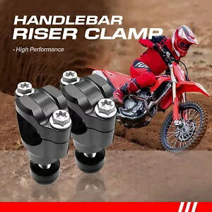 28mm nho[ A~jE CU[ Lbg _[goCNp lWa 12mm ubN 28mm Handlebar Aluminium Risers Kit for Dirtbike Thread Diameter 12mm Black