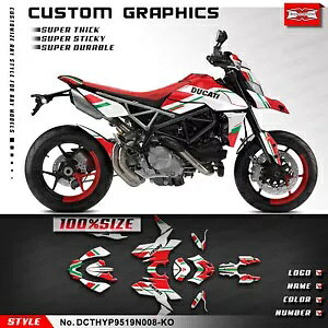 �h�� SuperMoto �f�J�[�� �O���t�B�b�N�X �n�C�p�[���^�[�h 950 2019 2020 2021 2022 2023�p Waterproof SuperMoto Decal Graphics for Hypermotard 950 2019 2020 2021 2022 2023