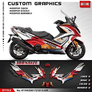 [VOOtBbNϋvrj[ KYMCO AK550 2017 2018 2019 2020 2021 V[hp Racing Graphics Durable Vinyl for KYMCO AK550 2017 2018 2019 2020 2021 Shield