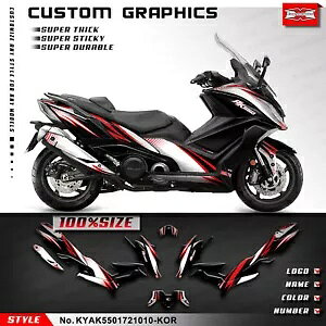 [VOOtBbNXebJ[V[g KYMCO AK550 2017 2018 2019 2020 2021p Racing Graphics Sticker Sheet for KYMCO AK550 2017 2018 2019 2020 2021