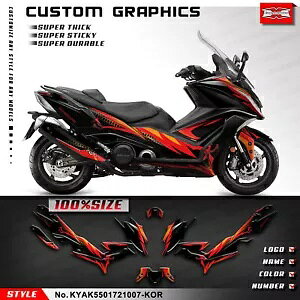 [VOOtBbNSfJ[Lbg KYMCO AK550 2017 2018 2019 2020 2021p Racing Graphics Adhesive Decals Kit for KYMCO AK550 2017 2018 2019 2020 2021