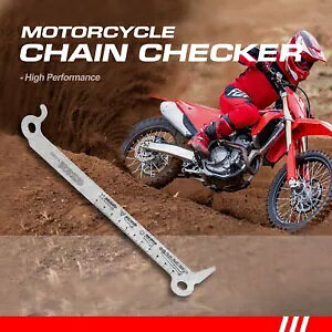 �I�[�g�o�C�`�F�[�����ՃC���W�P�[�^�[�c�[���`�F�[���`�F�b�J�[ 520 525 530 MX �p Motorcycle Chain Wear Indicator Tool Chain Checker for 520 525 530 MX �y���s�A���i�z