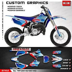 gNXhXebJ[ fJ[ OtBbNXLbg }n YZ85 2015-2021 MXp Motocross Waterproof Sticker Decal Graphics Kit for Yamaha YZ85 2015-2021 MX